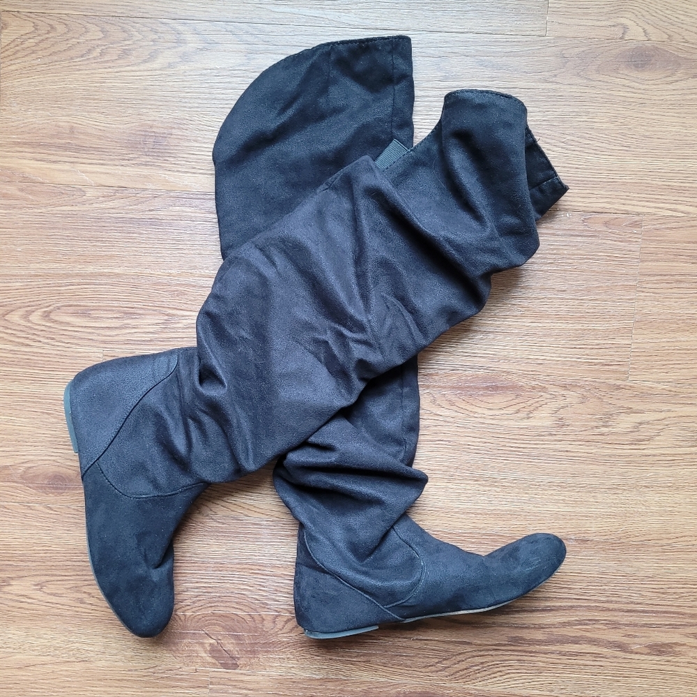 Knee High Black Boots